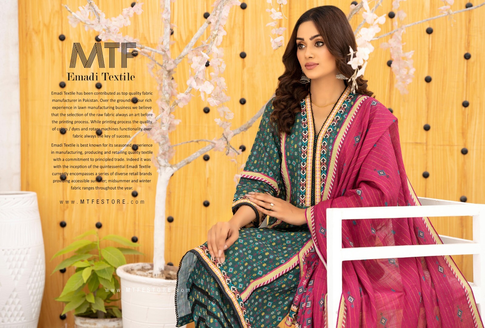 MTF THE WINTRY CITY DIGITAL IDENTIC PRINTED KHADDAR 3 PIECE READY TO WEAR