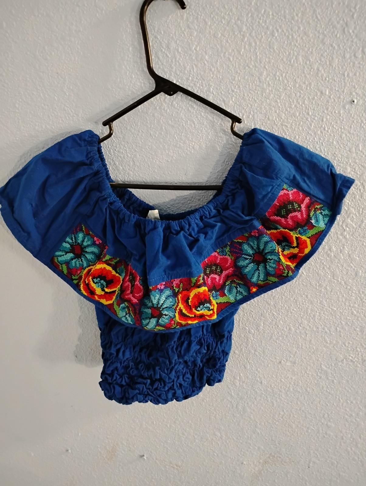 Artesanias Mexican Embroidered Top Handmade *Free Shipping*