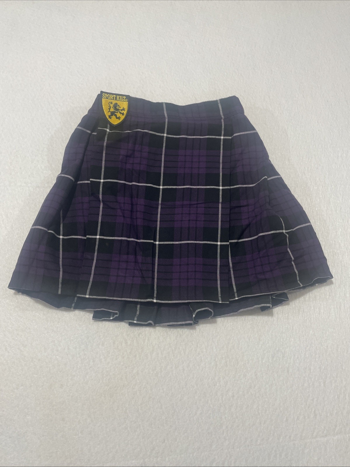 SportKilt Size Youth Plaid Scottish Purple USA Made Utility Sport Kilt