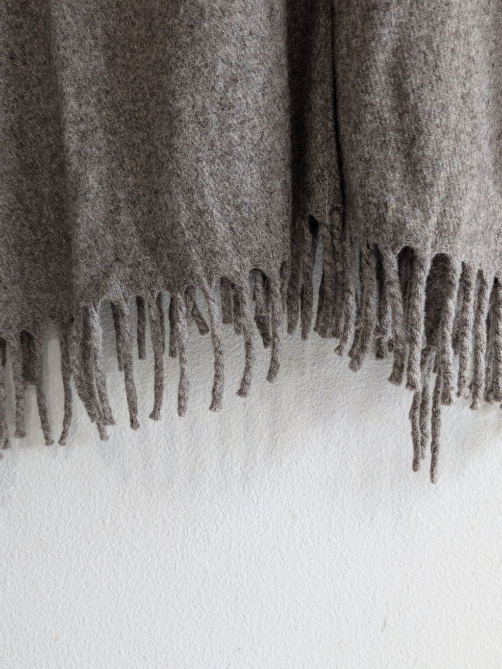 Handmade Wool Poncho From Mexico