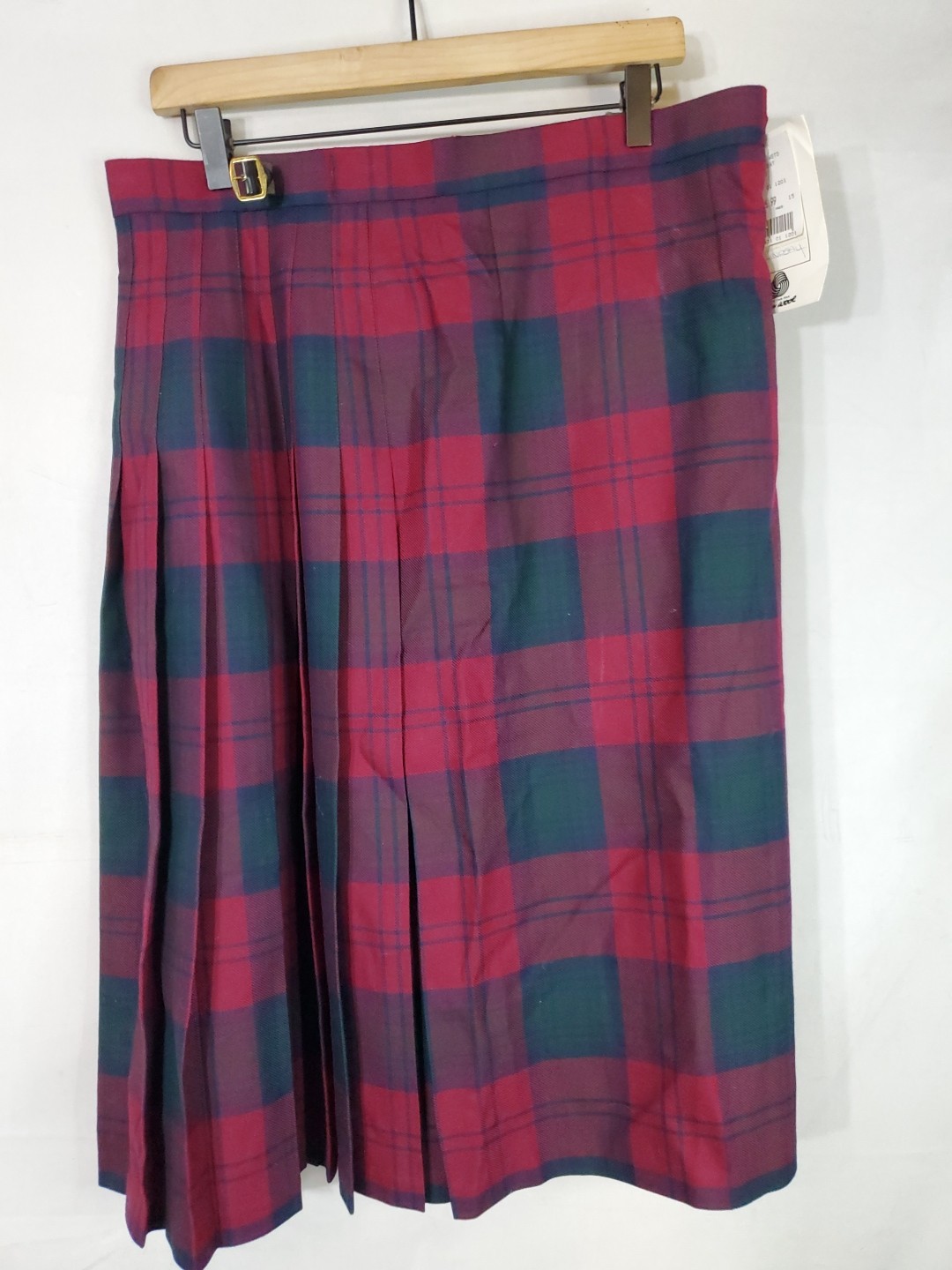 Vintage BORDER- KILTS 100% New Wool Women’s Size 6 Made In Scotland