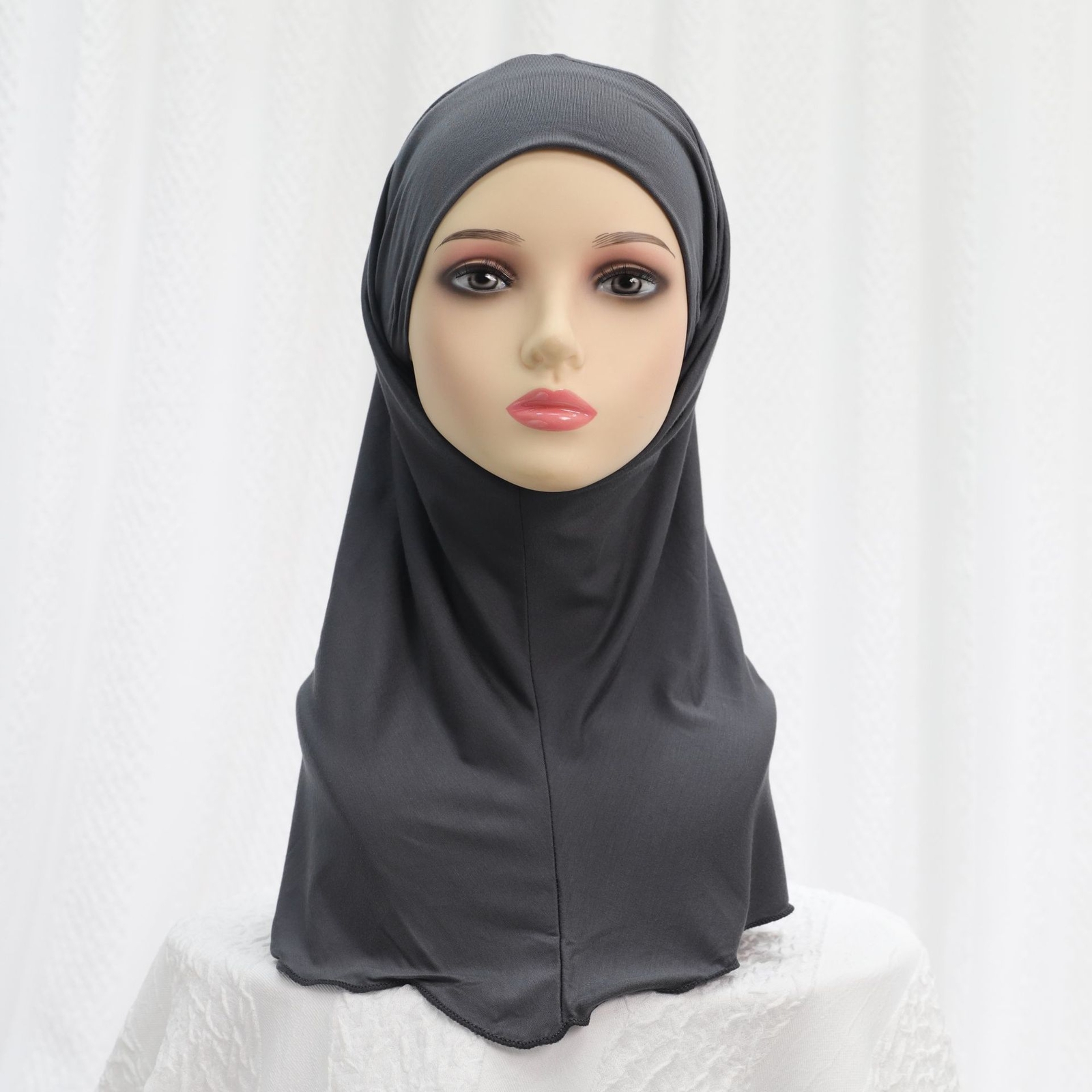 Modal Cotton Cap Instant Scarf Hijab Muslim Beanie Directly Wear Turban Shawls