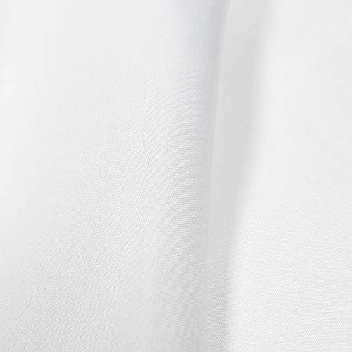 Women’s Japanese Juban Kimono Undergarment Slip – White Cotton Blend, 49″ Long