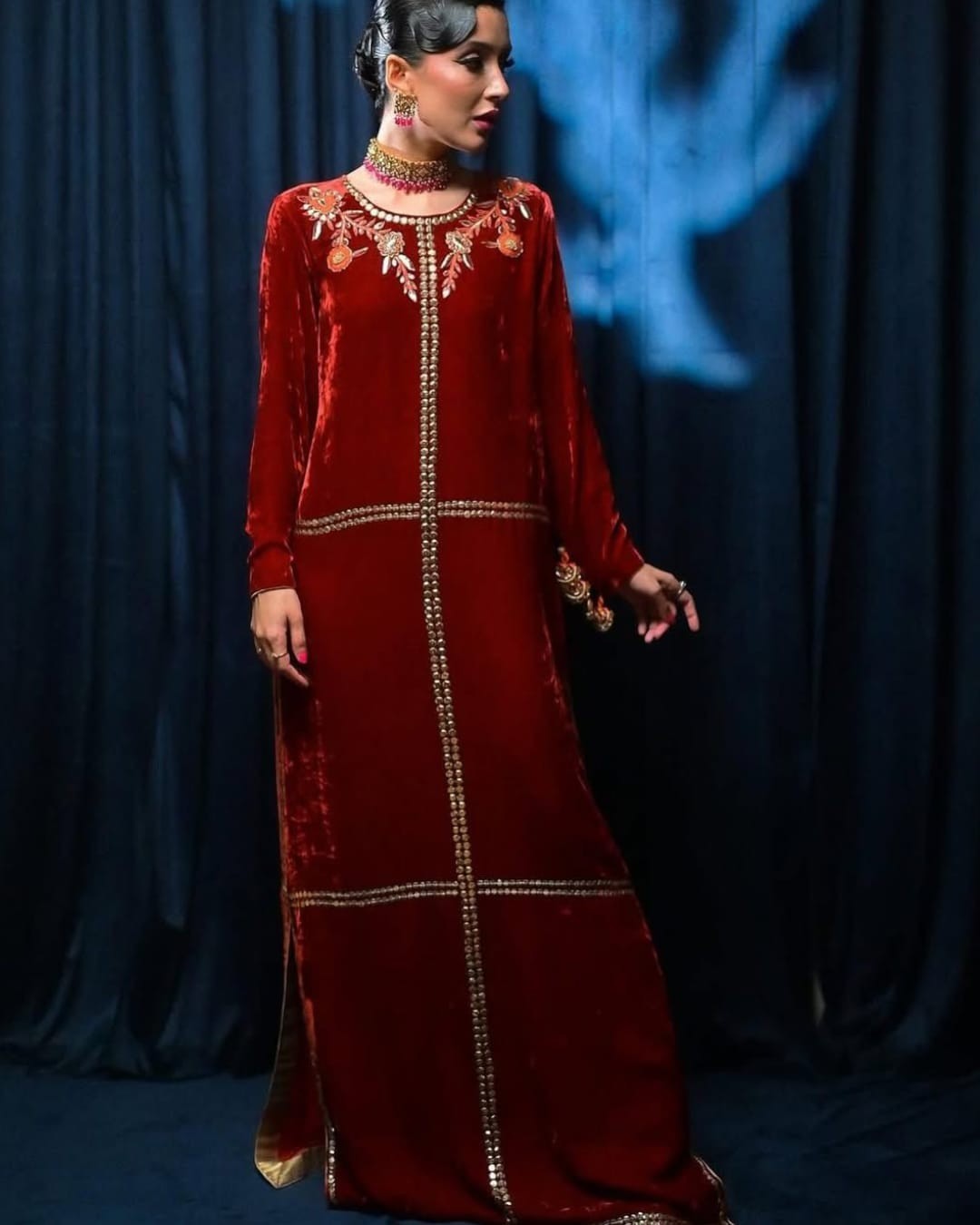 Dubai Partywear Evening Morroccon Caftan Abaya Dress Islamic Clothing RObes