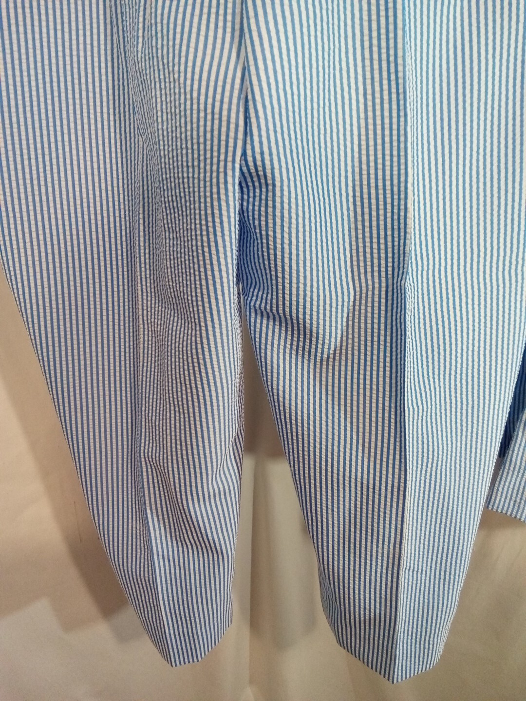 Mens Giorgio Inserti Stripe 2pc Walking Leisure Suit Blue/White..NWT