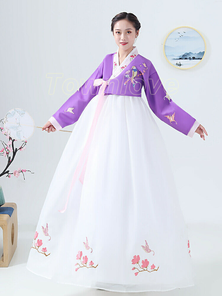 Women Hanbok Dress Korean Traditional Hanbok Hanbok Korean National Costumes
