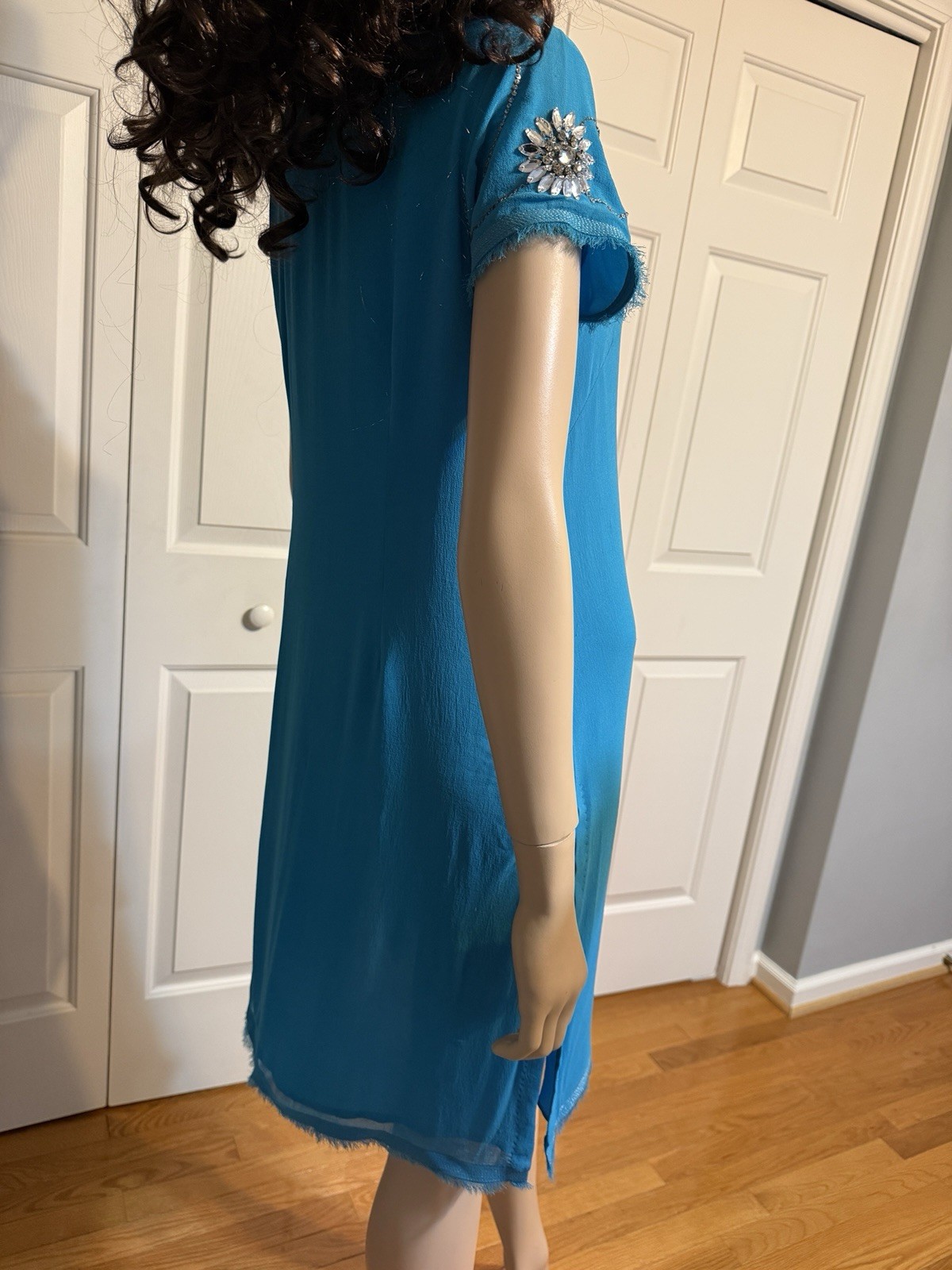 Vntg Y2K Poshaak Indian fashion dress, brand new with original tags Sz.M $395
