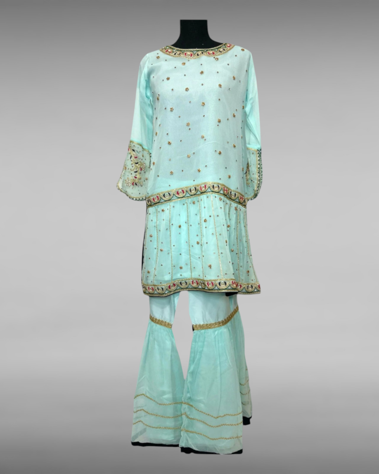 Readymade kids girls Salwaar kameez party wear eid indian girls designer dress