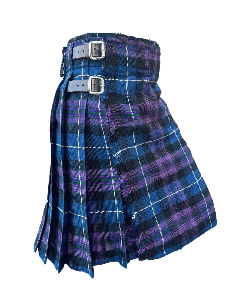 Scottish Highland Men’s Tartan Handmade Traditional 5 Yard Kilts in 80+ Tartans