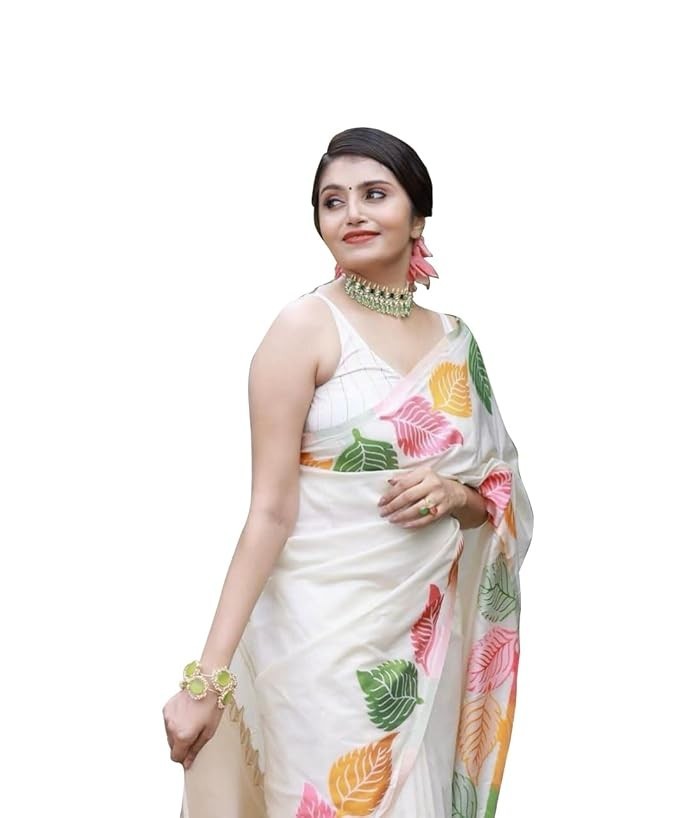 Women’s Kanjivaram Soft Pure Silk Banarasi Sarees With Blouse Piece