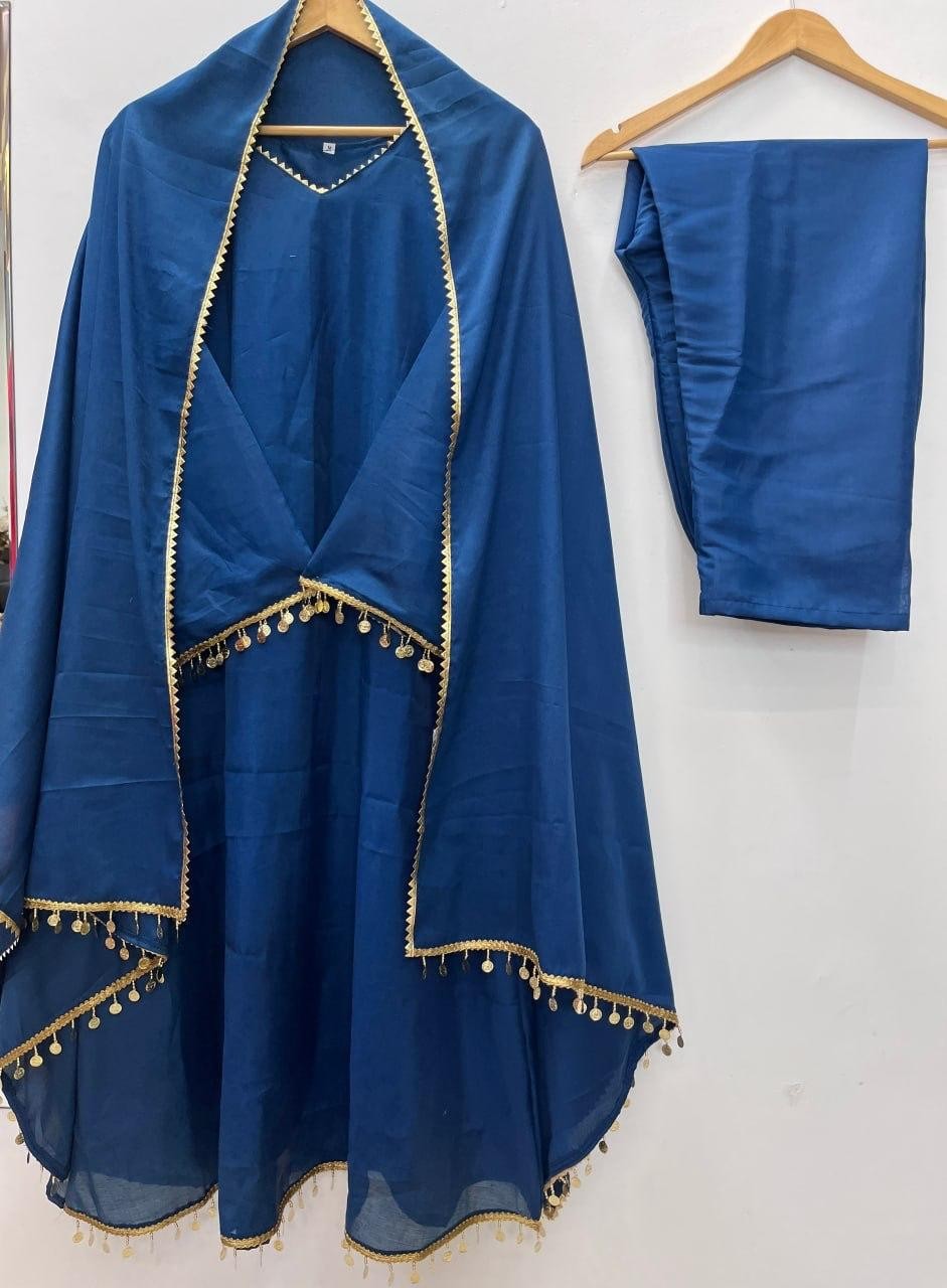 GOWN PLAZZO PAKISTANI INDIAN WEDDING PARTY WEAR DRESS BOLLYWOOD SUIT NEW