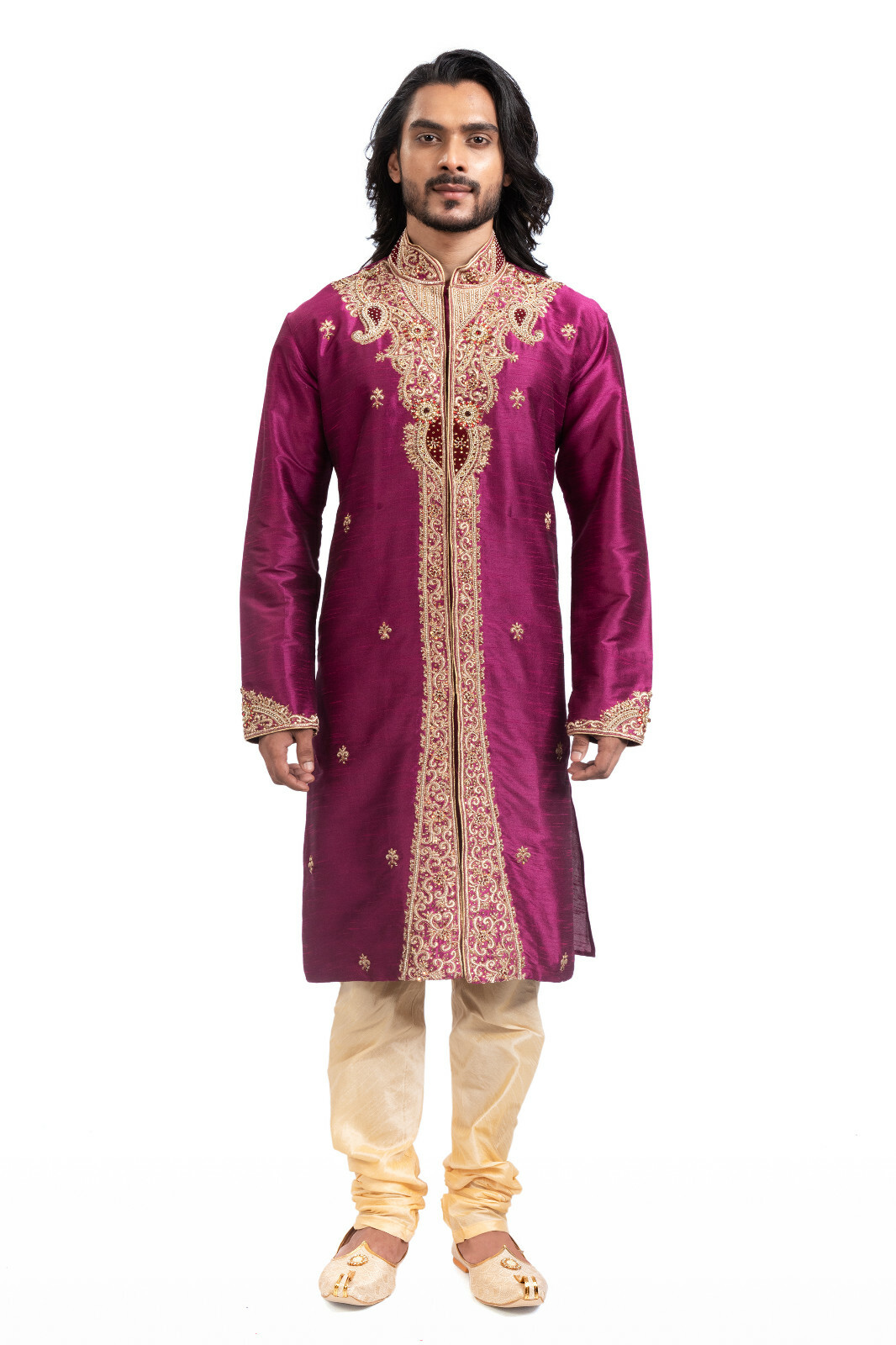 itailorman Indian Ethnic Design Kurta Churidar for Men 2pc – (Worldwide Postage)