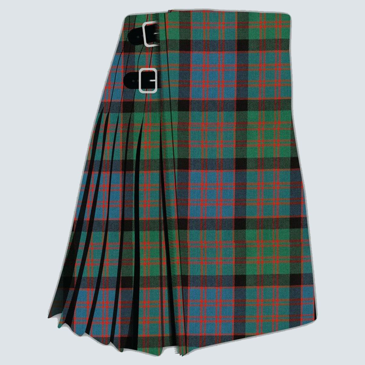 Men’s Scottish Macdonald of Clanranald Ancient Tartan Kilt Handmade Traditional