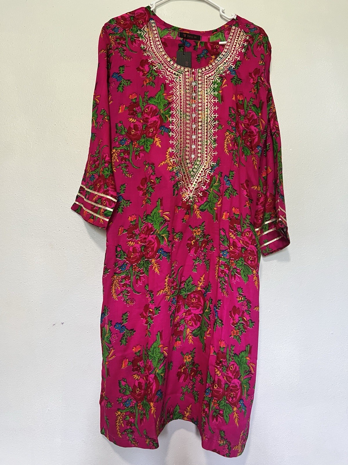 Pakistani Shalwar Kameez Stitched New Floral 2 Piece Free Shipping