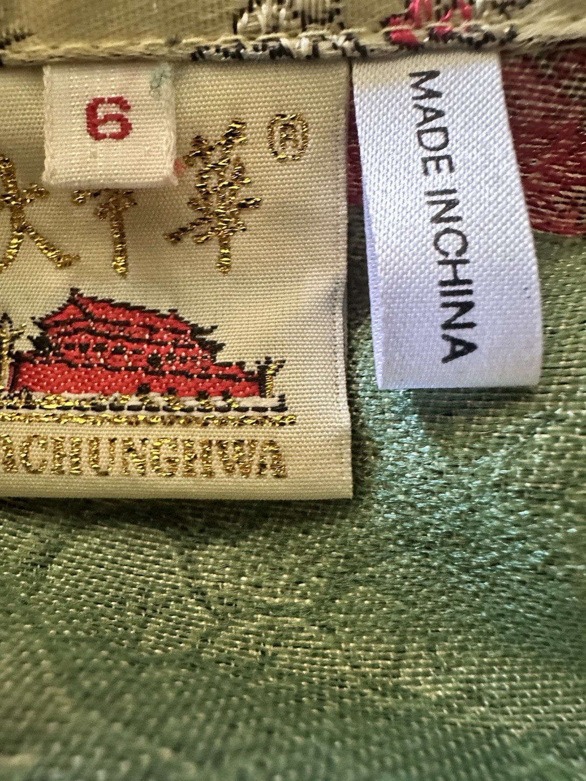 Silk Asian Set Size 6 Child By Dachunghwa
