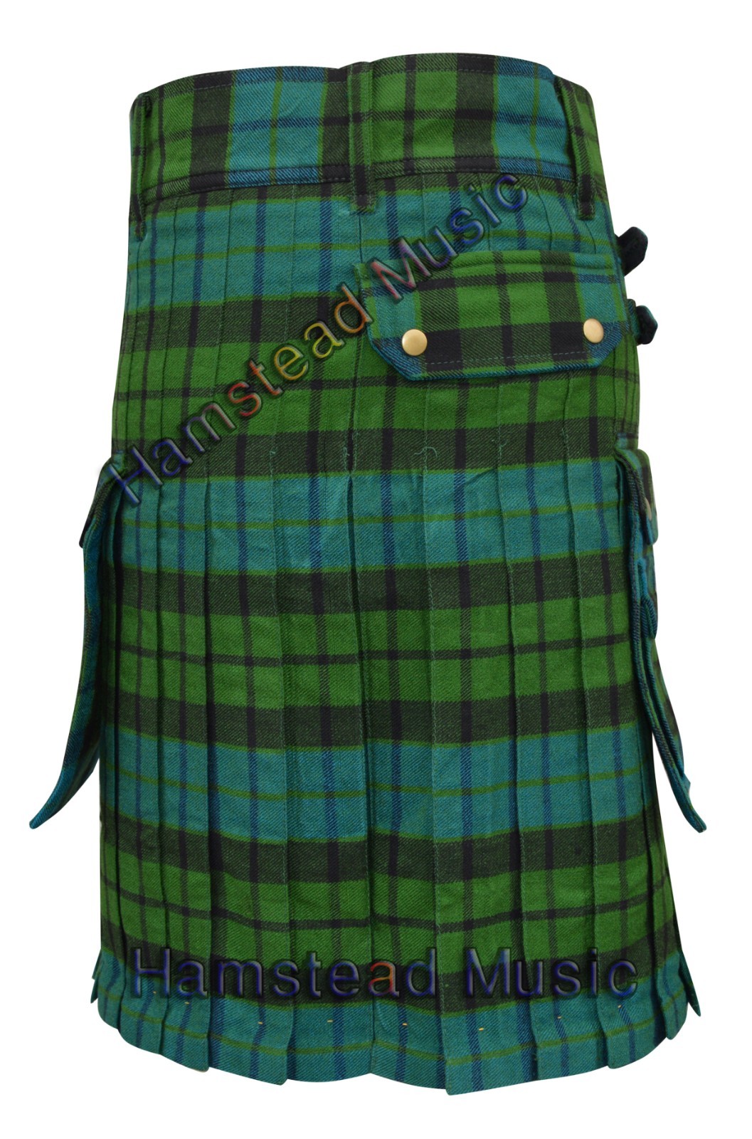 New Ancient Mackay Tartan Highland Utility Pockets Active Men Prime Kilts