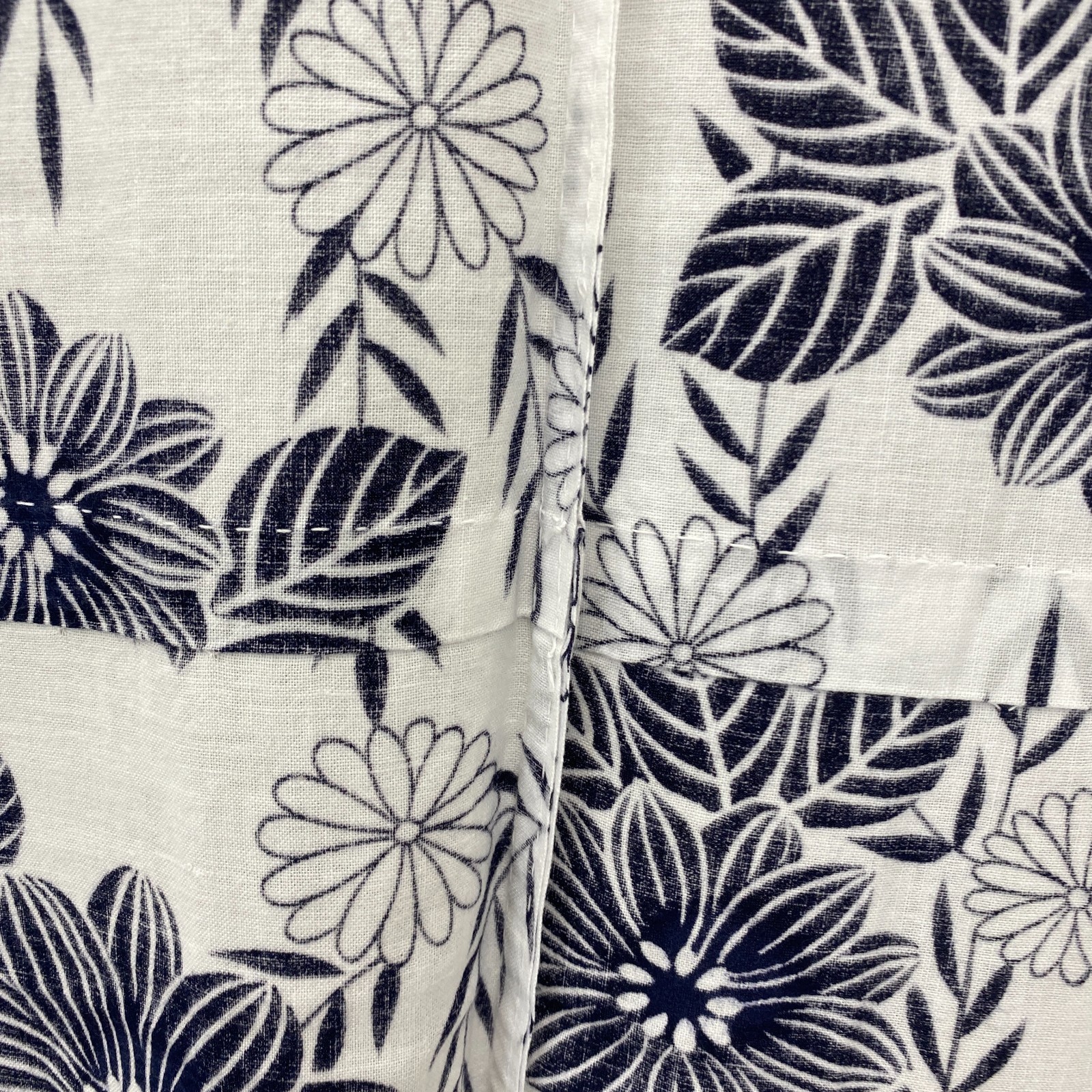 Japanese Vintage Kimono Yukata Cotton White No Lining Traditional Length 59 in
