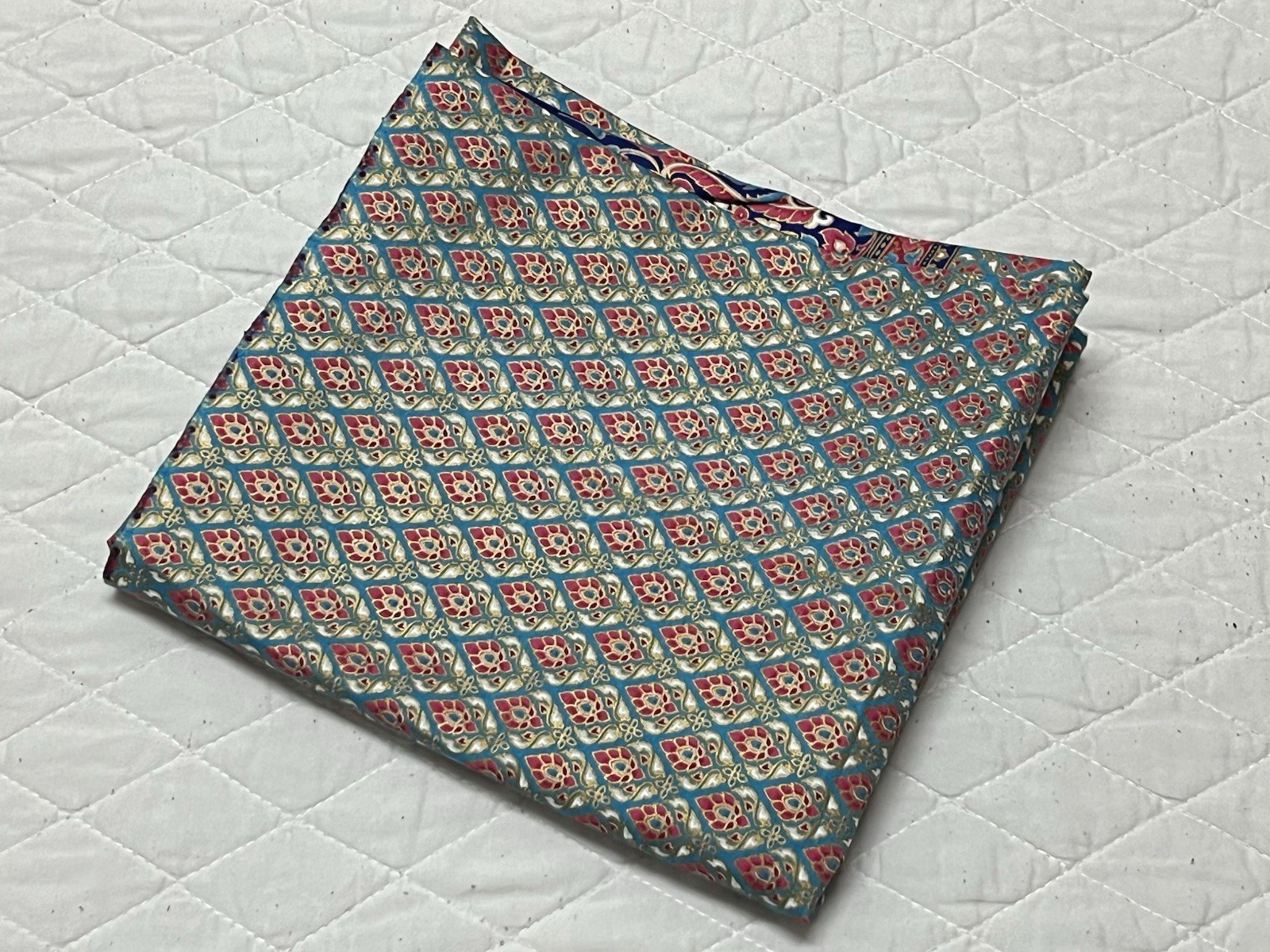 Southeast Asia 100% Cotton Sarong, Malong, Tapis Wrap Around Skirt Floral Design