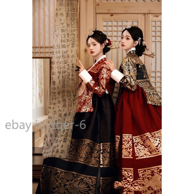 Women Korean Hanbok Traditional Dress National Costume Court Dress Wedding New