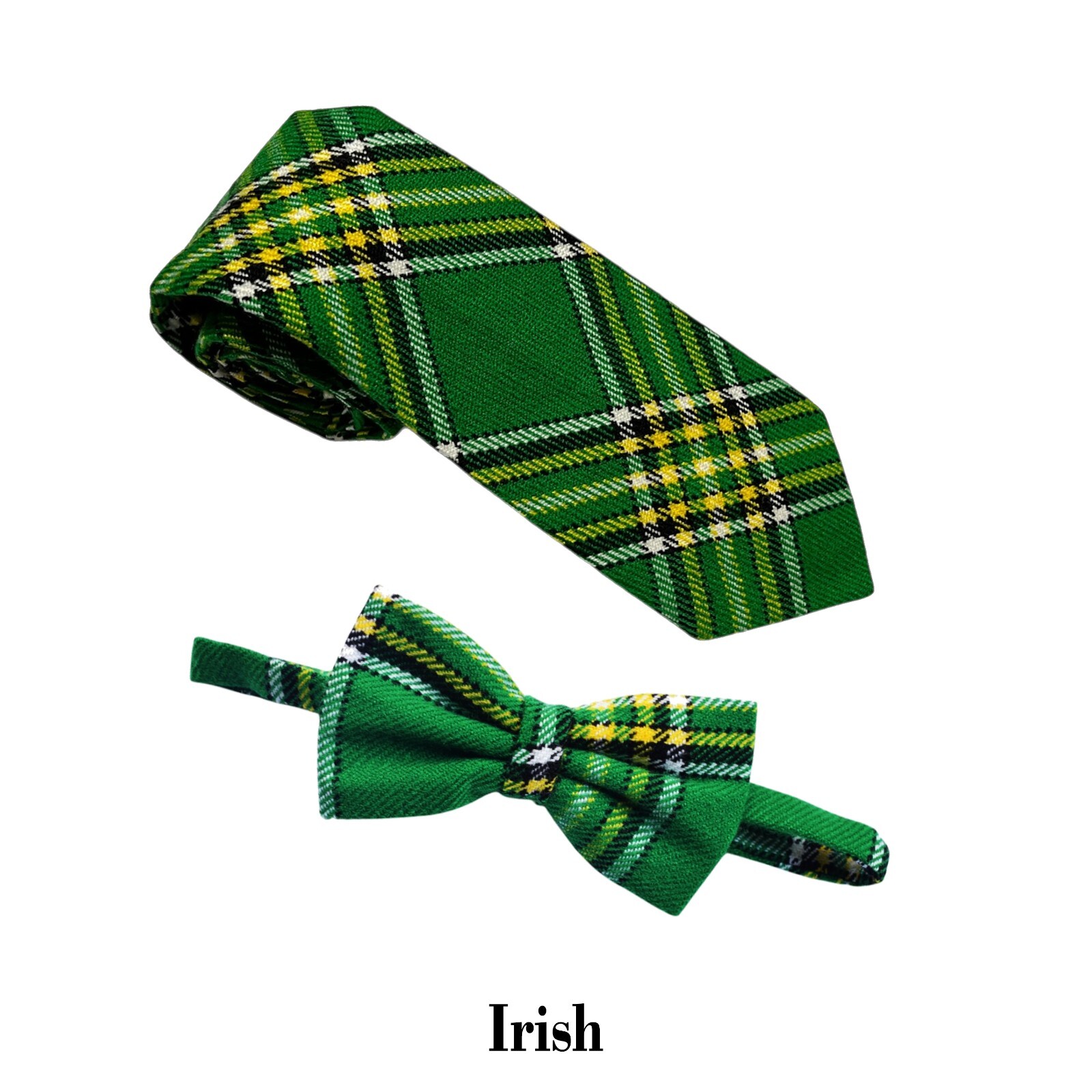Men’s Scottish Irish Tartan Bow And Tie Formal Bow Tie For Wedding