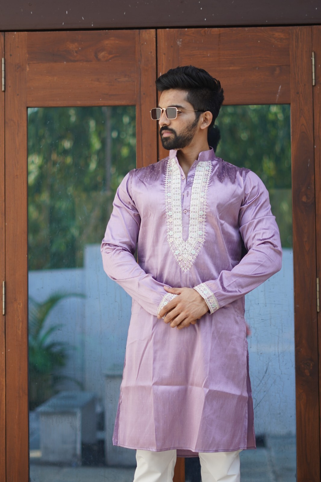 Cotton Kurta Pajama for Men Indian Pakistani Ethnic Casual Party Festival Dress