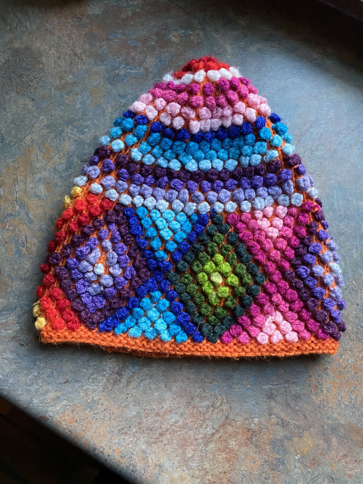 Peruvian handmade chullo – hat – cap for women – warm – Acrylic Alpaca Wool