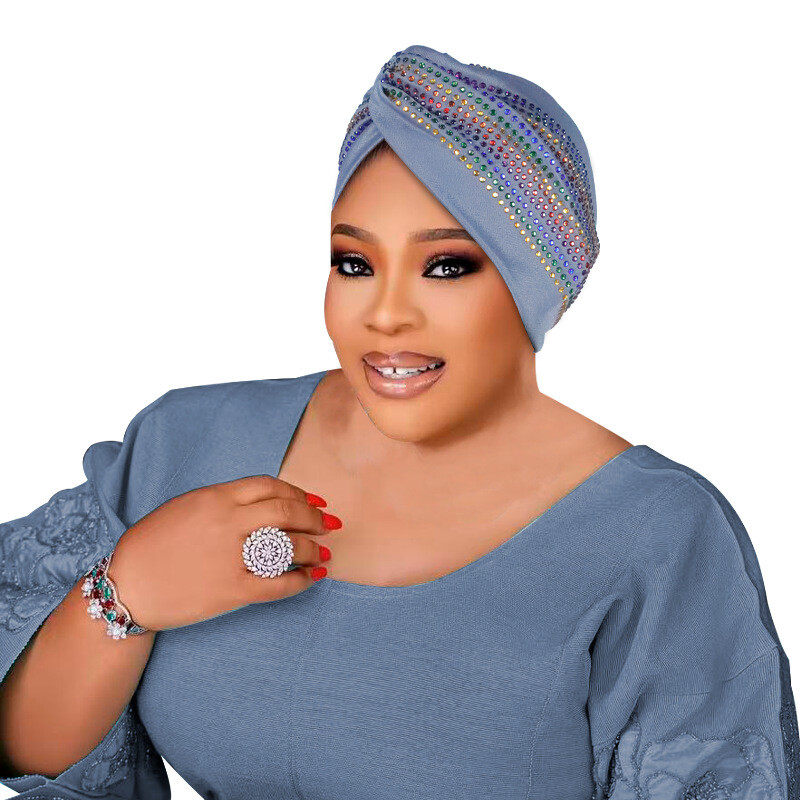 Hijab Women Hair Loss Cap African Beanie Muslim Turban Head Wrap Hat Chemo Cap