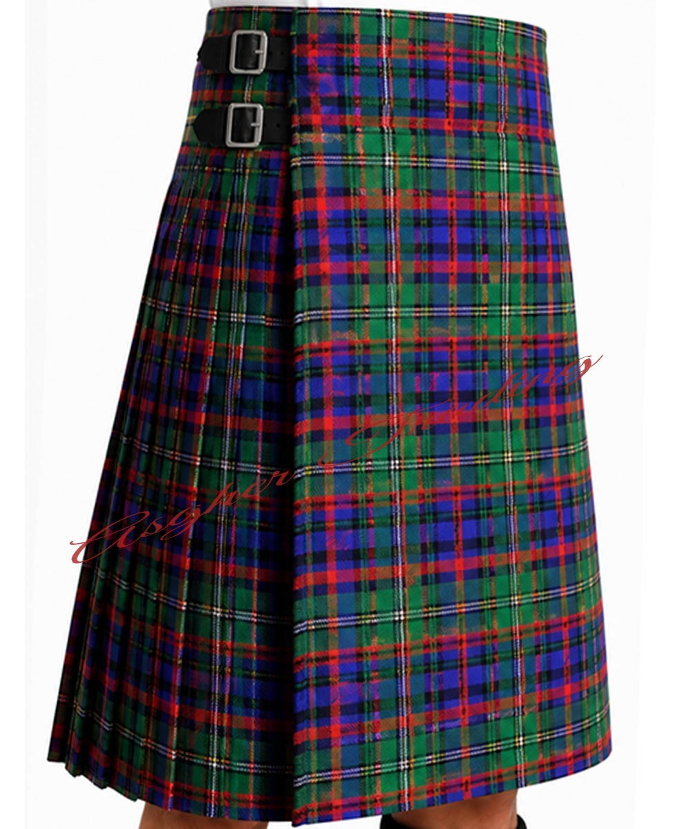Cunningham Hunting Modern Tartan kilt For Men – Traditional kilts & Custom Size
