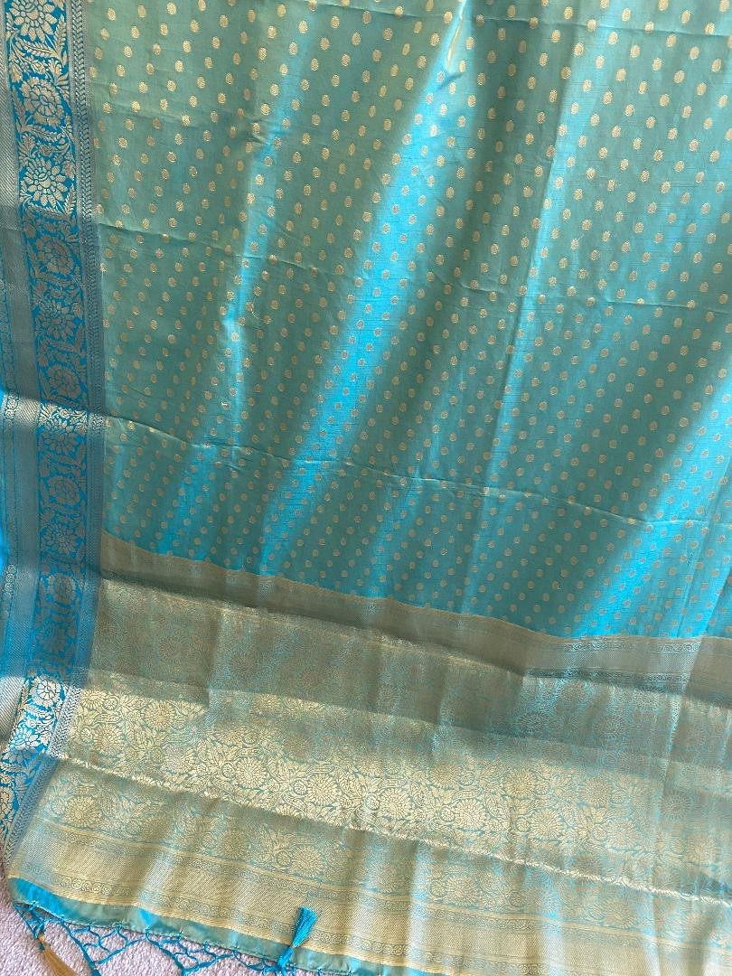 Beautiful NEW saree with stitched blouse