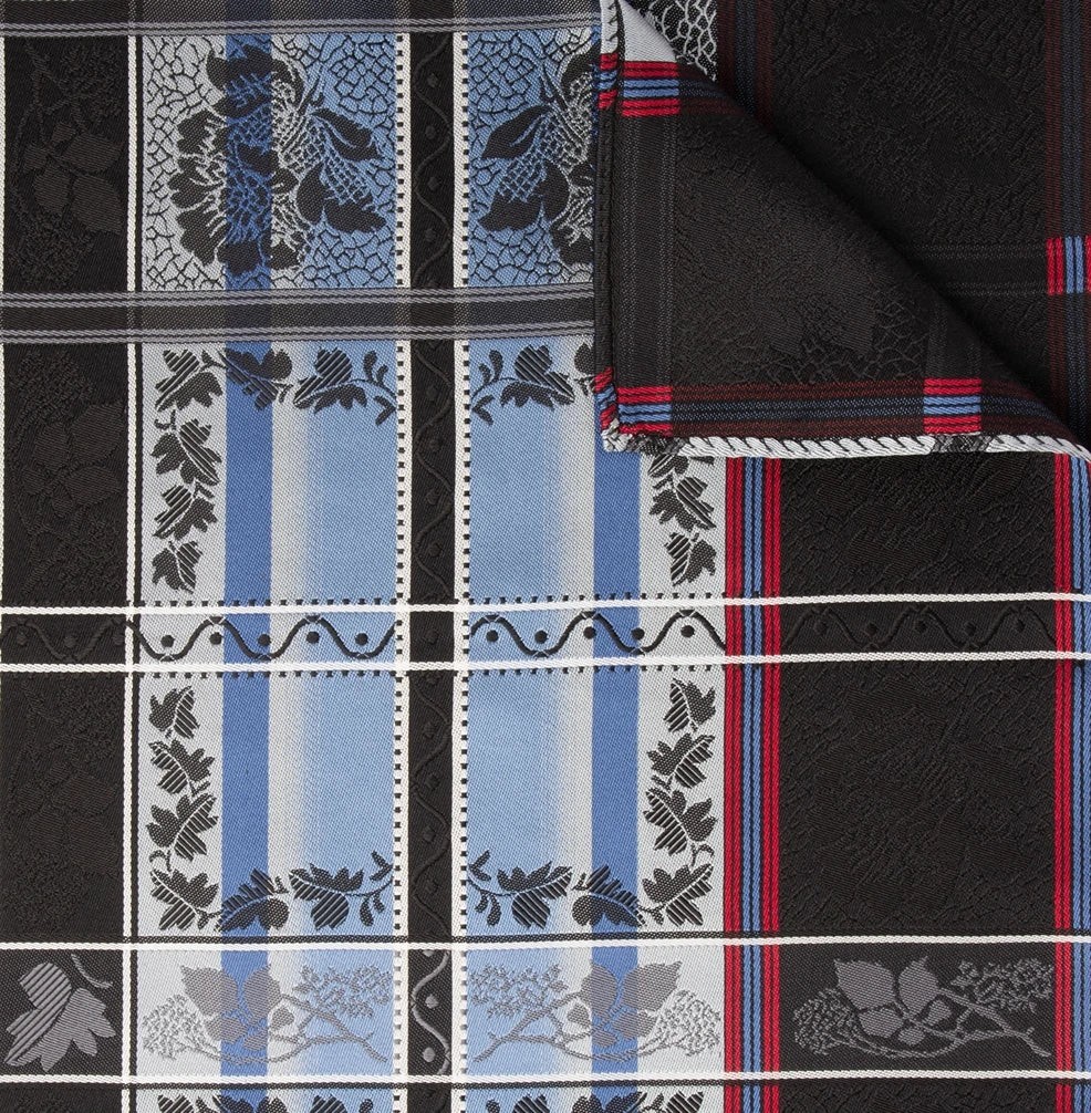 AUTHENTIC Bunad Norwegian shawl TYRIHANS 100% silk scarf Norway 70cm E06
