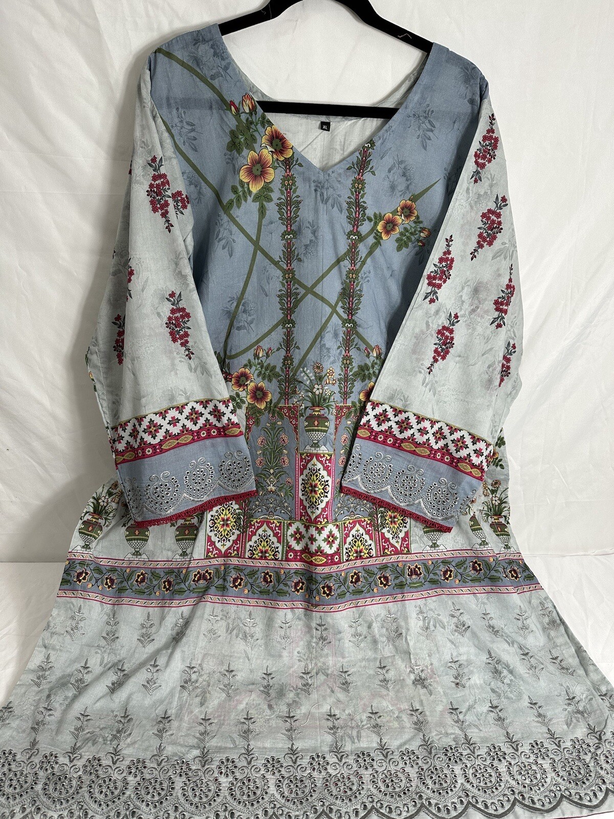 Lawn embroidery kameez Shalwar 4XL Bust 54 Pakistani
