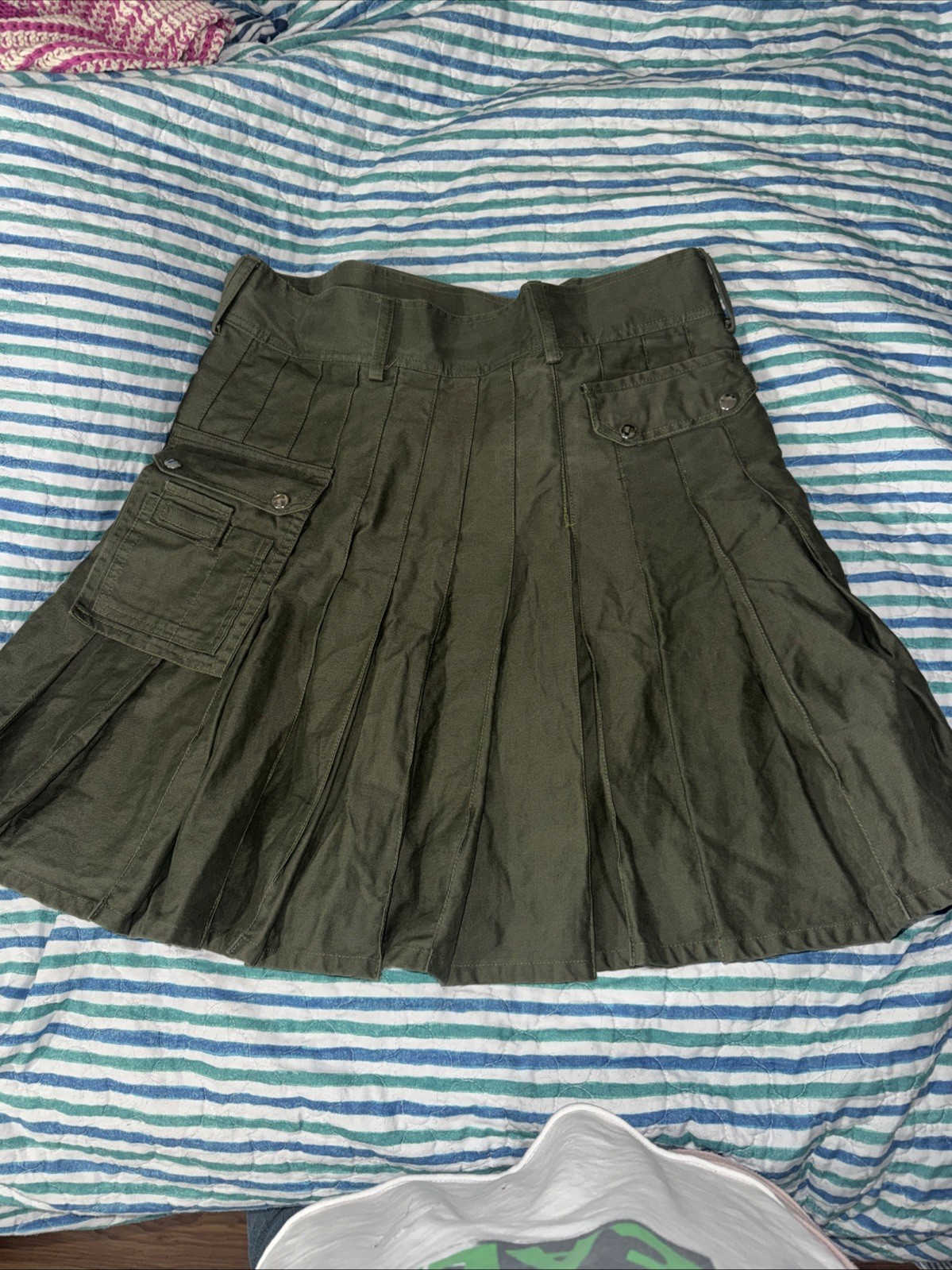 Oliver Green Men Fashion Sport Utility Kilt Deluxe Kilt Adjustable