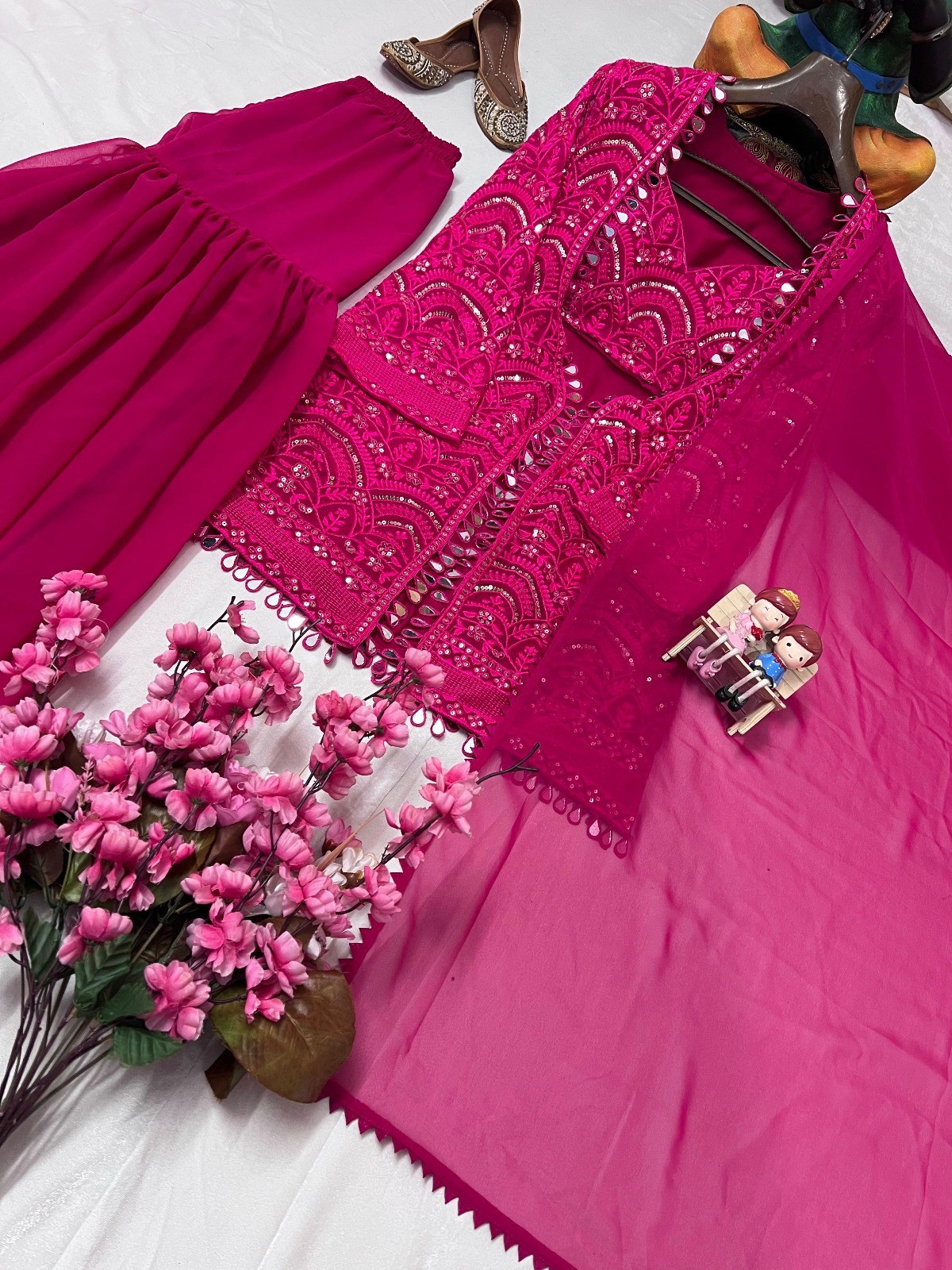 THIS NEWLY LAUNCHED INDOWESTERN SHARARA-SET