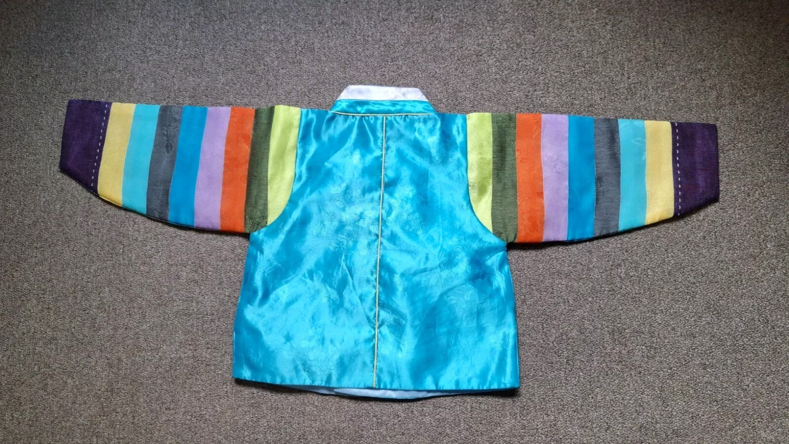 Baby Boys Korean Traditional Hanbok Toddler 1 – 2 Years Colourful Pants Top Set