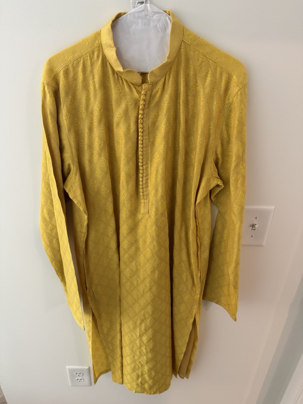 Men’s Yellow Kurta for Haldi Ceremony XL