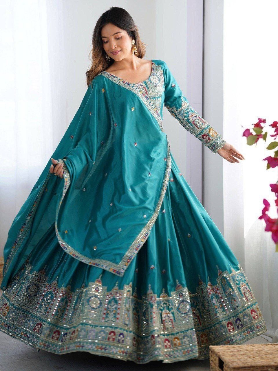 Wedding Reception Party Wear Chaniya choli for women