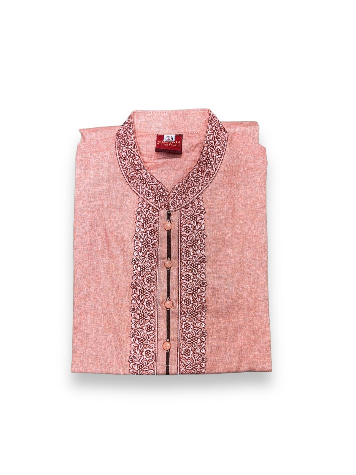 Light Pink, Soft Cotton Traditional Boys Kurta, 014