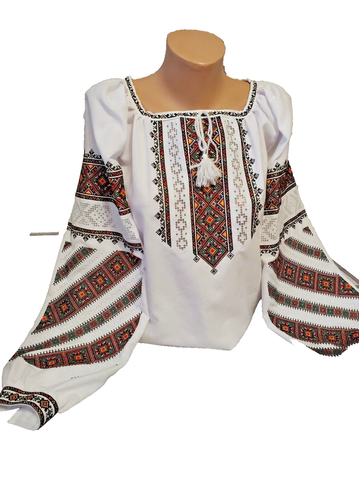 Ukrainian Sorochka Vyshyvanka Embroidered Blouse Folk Costume Tradition shirt
