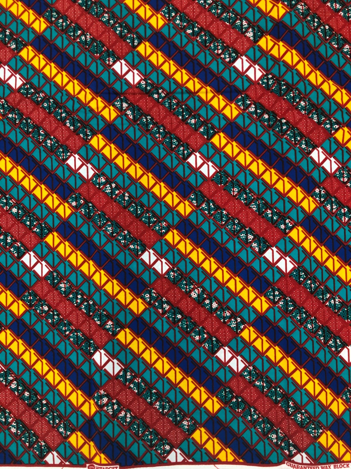 Attractive High Quality African Ankara Wax Print, 100% Cotton, Sell by 6 Yards