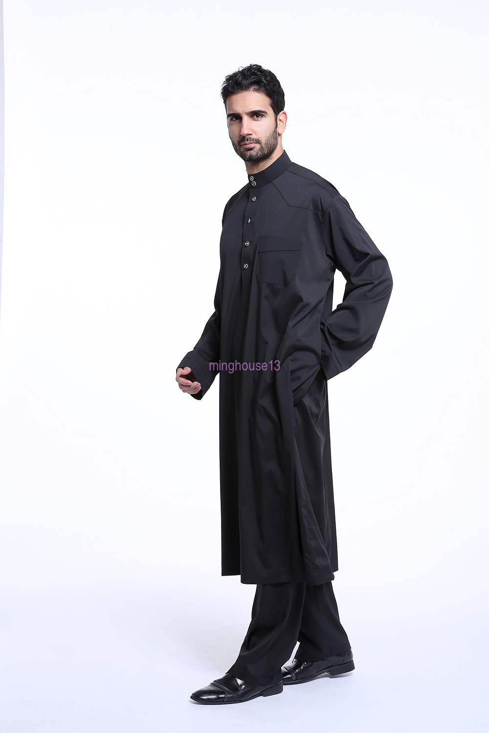 2Pcs Sets Muslim Women Blouse Top Long Pants Abaya Dubai Kaftan Ramadan Islamic