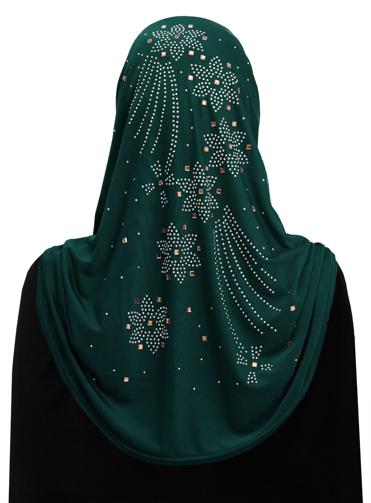 Lot of 12 JUNIOR SIZE Lycra Aiyah one piece Amira Hijab Pull On Headscarf Hijab