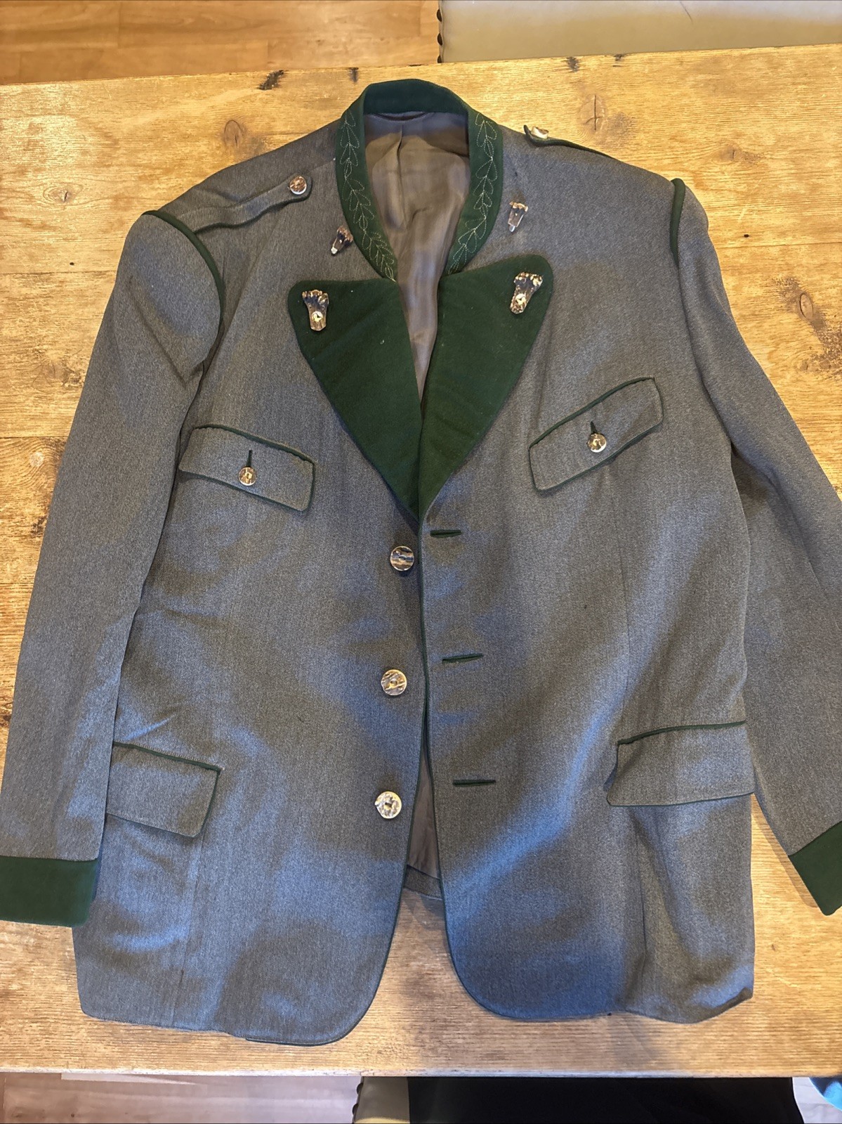 German Dress Coat Oktoberfest German Costume Probably Extra Large Size..XL