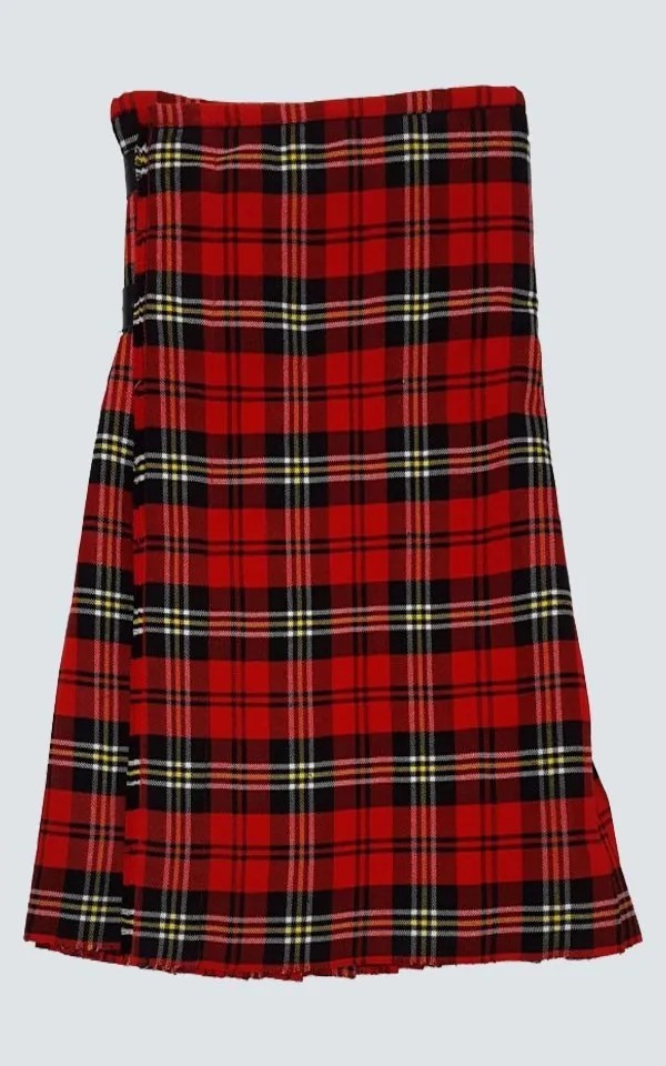 MacPherson of Cluny Tartan Great Kilt – Homespun Wool Blend