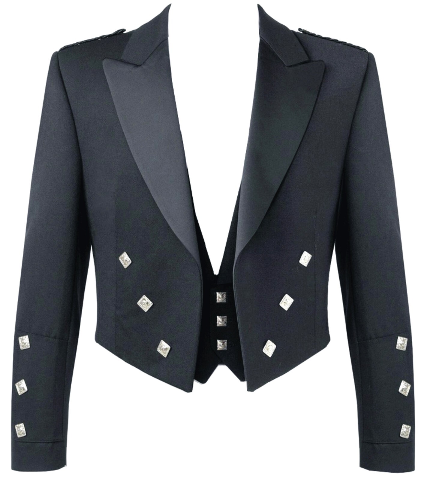PRINCE CHARLIE JACKET AND VEST-True Scottish Tradition-Breathable Fabric