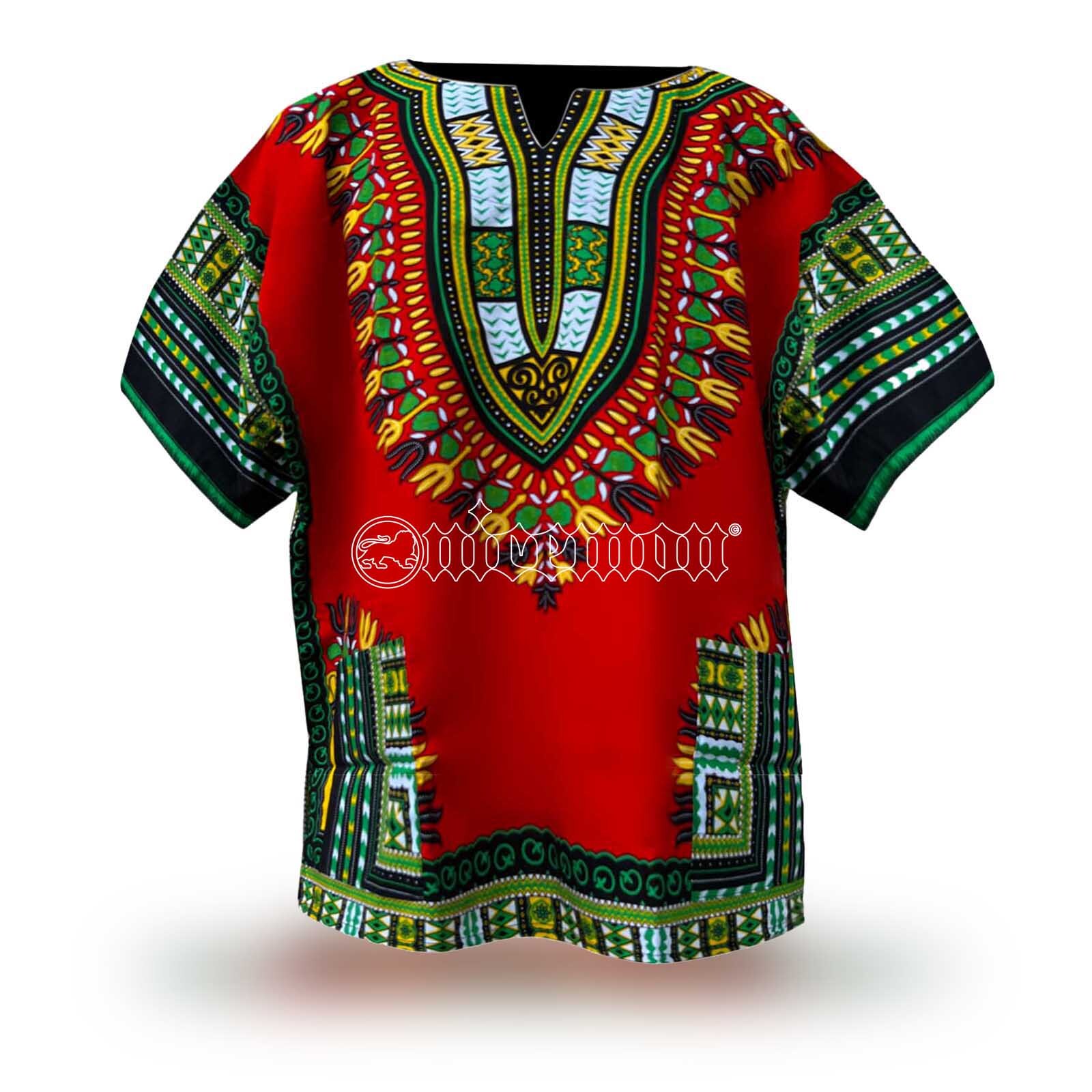 African Africa Dashiki Tribal Hippie Men Shirt Womens Dress UNISEX