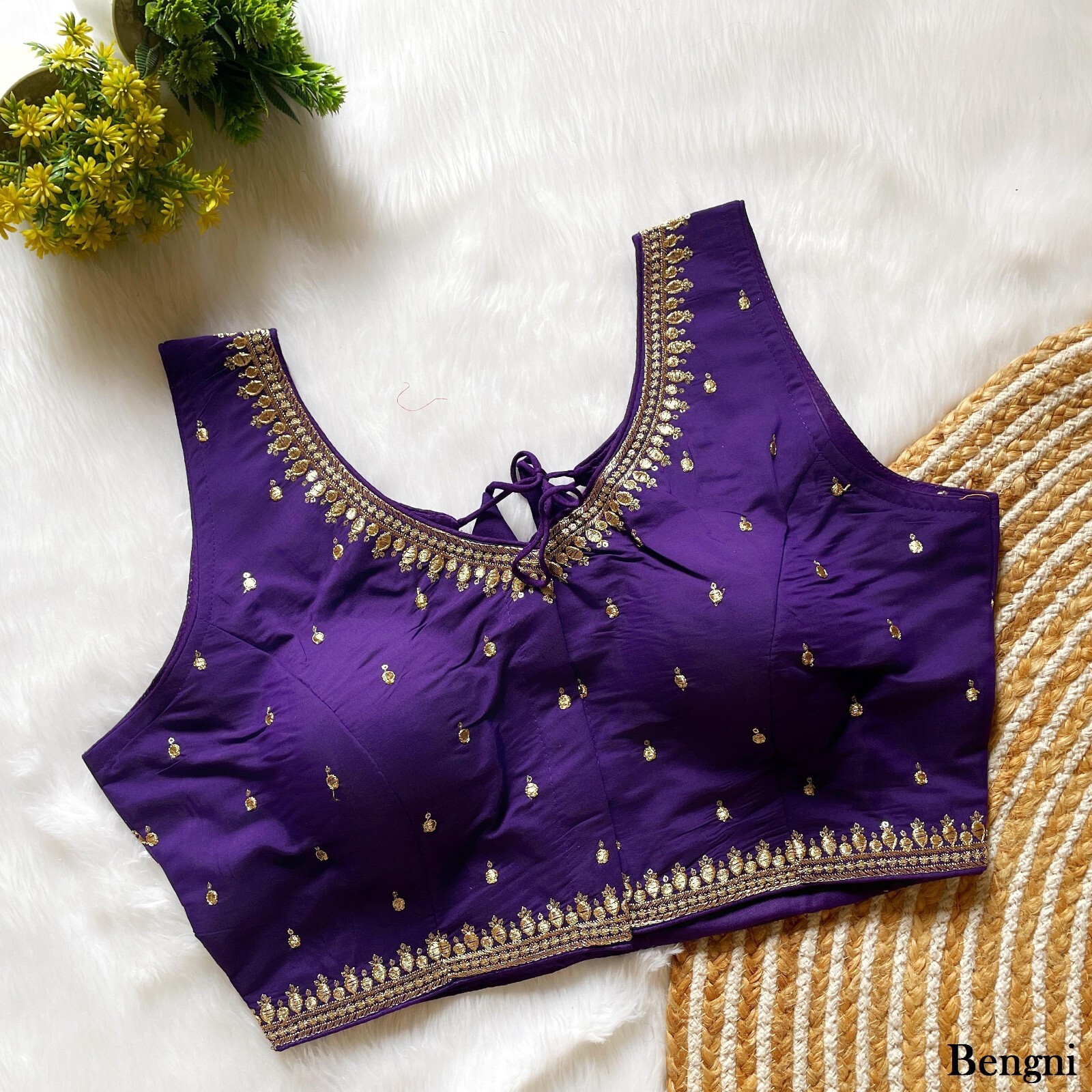 Saree Blouse Readymade Designer Sari Choli Indian Party Wear Bollywood Dress