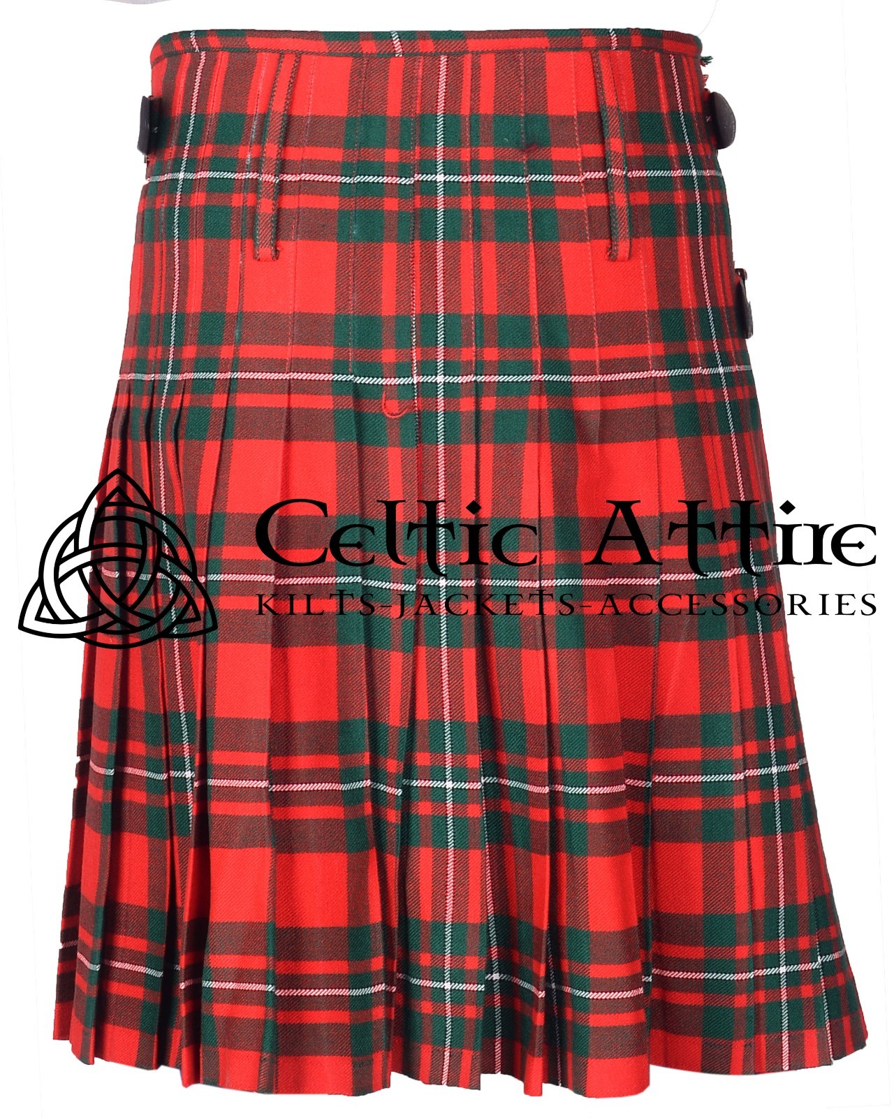 Macgregor Tartan 8 Yard Scottish Kilt – Made to Order By Celtic Attire