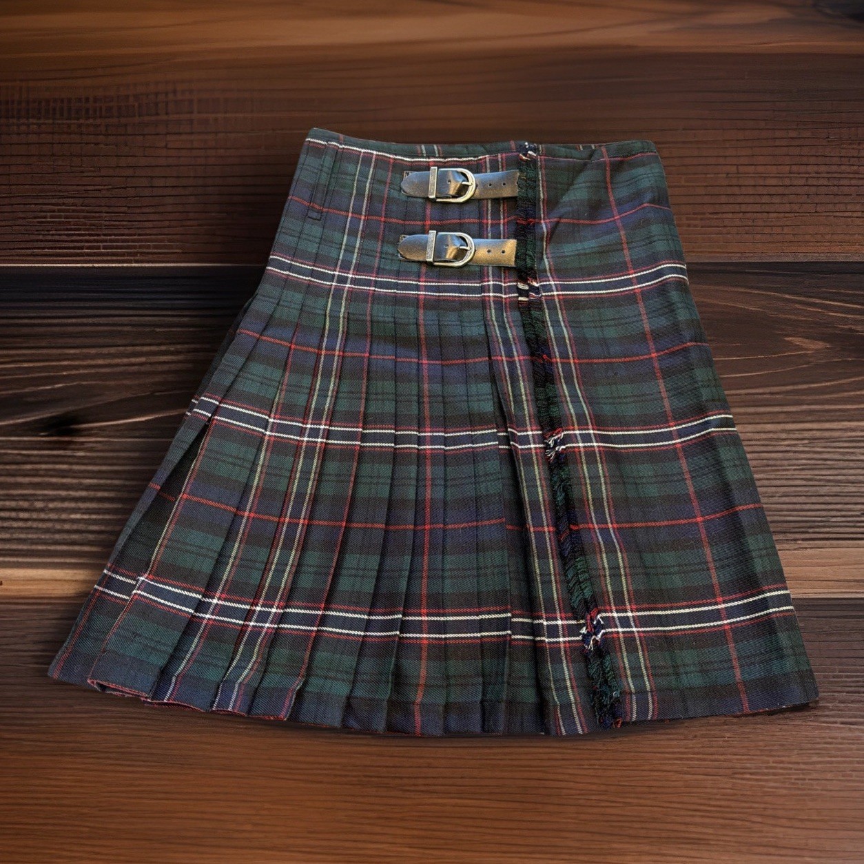 Scottish Highland Redstone Scottish National Tartan Kilt Men Size 30-32