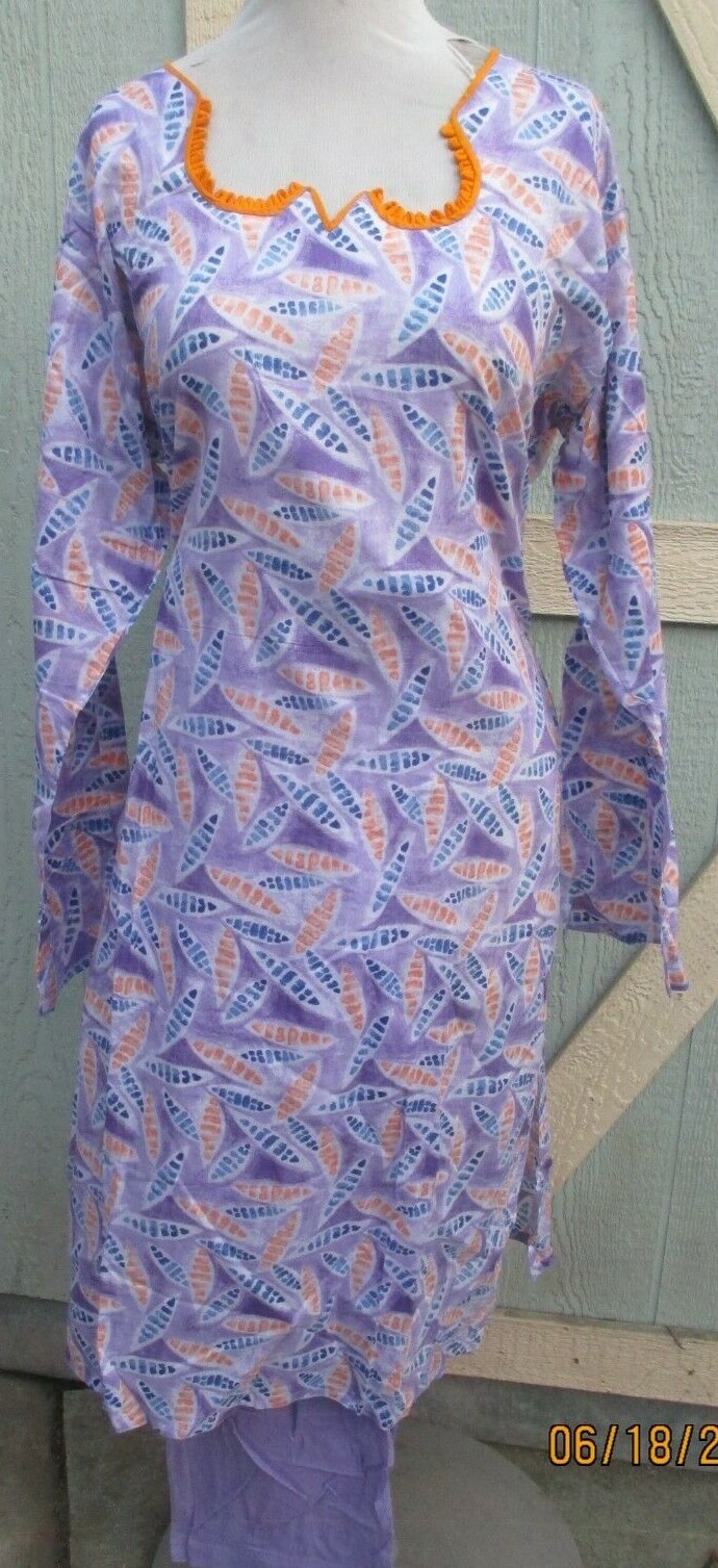 beautiful Lawn cotton prente salwar kameez size 2XL46