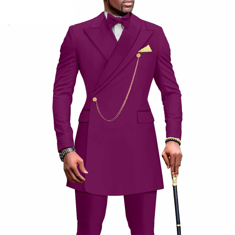 African Suit for Men Dashiki Coats and Ankara Pants 2 Piece Set Wedding Outfits